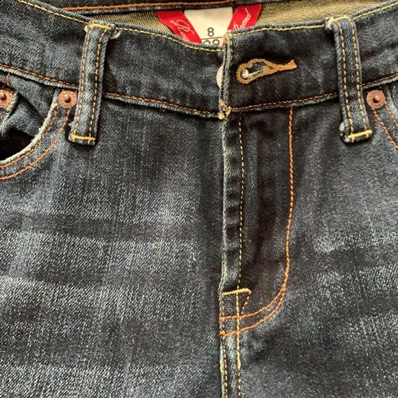 Lucky Jeans Sweet n Low size 8 size 29 dark blue - Picture 10 of 10